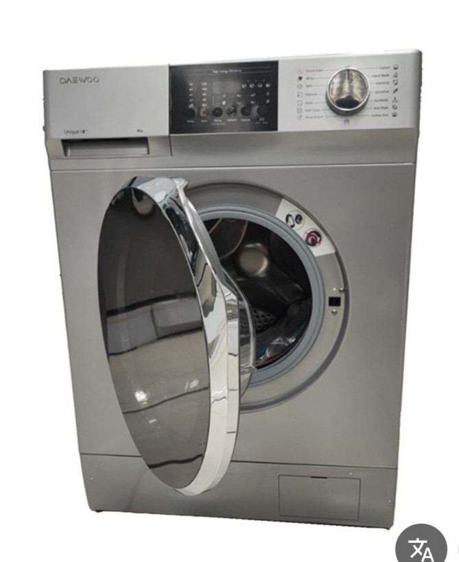 لباسشویی اتوماتیک دوو مدل LM-810S ظرفیت 8 کیلوگرم
